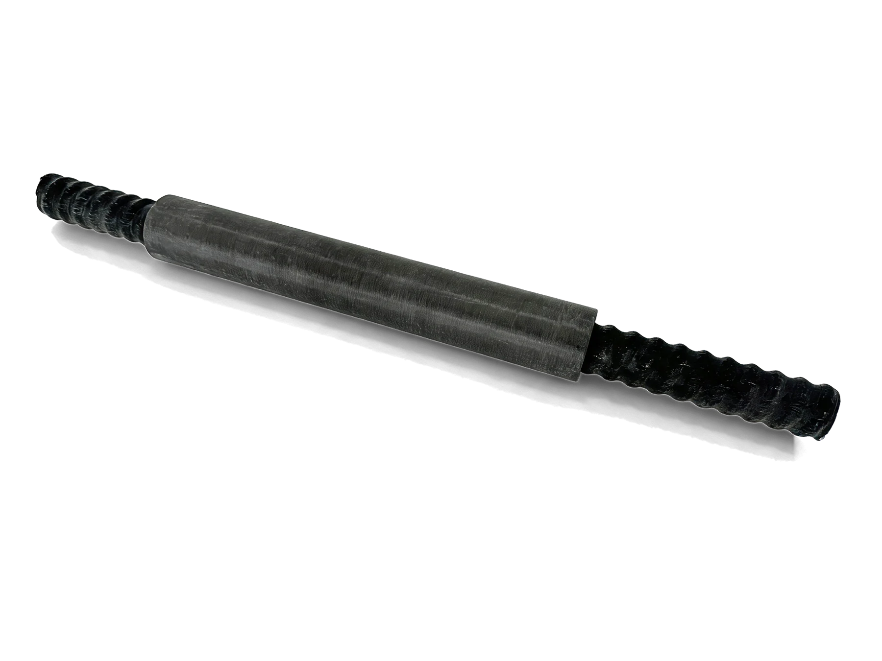 GFRP rock bolt system with glass fiber coupler