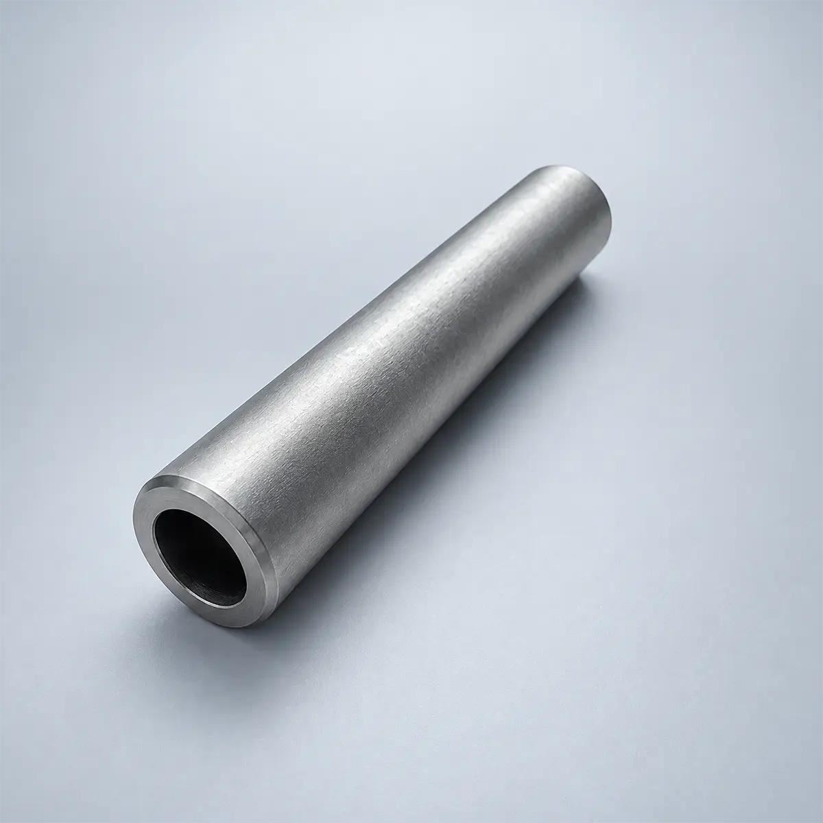 Threaded coupler for connecting hollow bar sections