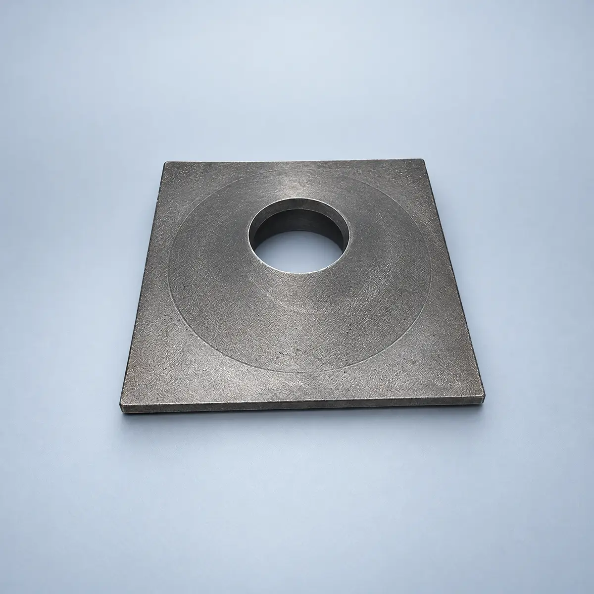 Dome plate for self-drilling anchor systems