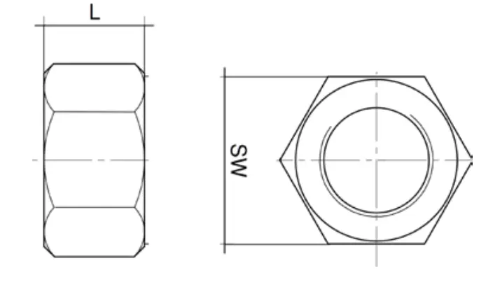 Lock nut for self-drilling anchor system